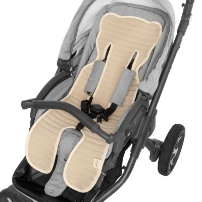 Sleepee Prodyšná podložka do kočárku/autosedačky - Sand - obrázek
