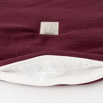 Träumeland Vnější spací pytel Liebmich Musselin - Beerenrot, vel. 50/56 - obrázek