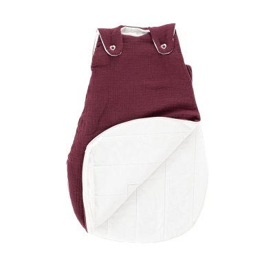 Träumeland Vnější spací pytel Liebmich Musselin - Beerenrot, vel. 56/62 - obrázek