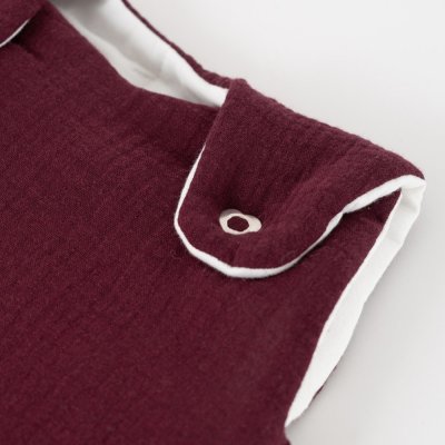 Träumeland Vnější spací pytel Liebmich Musselin - Beerenrot, vel. 56/62 - obrázek