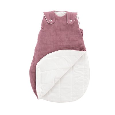 Träumeland Vnější spací pytel Liebmich Musselin - Pflaume, vel. 56/62 - obrázek