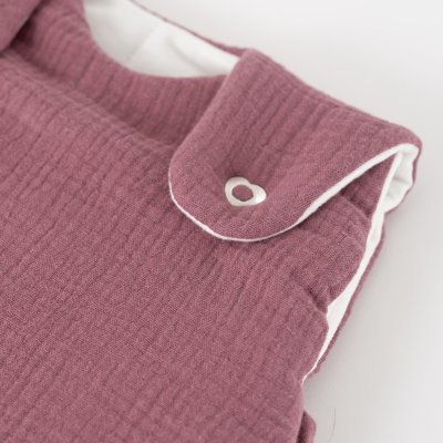 Träumeland Vnější spací pytel Liebmich Musselin - Pflaume, vel. 56/62 - obrázek