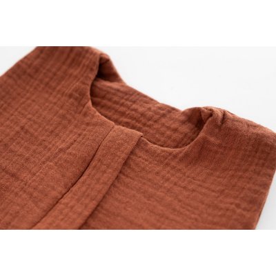 Träumeland Letní spací pytel Liebmich Musselin - Terrakotta, 60 cm - obrázek