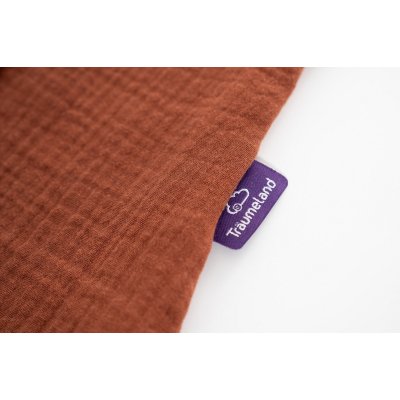 Träumeland Letní spací pytel Liebmich Musselin - Terrakotta, 80 cm - obrázek