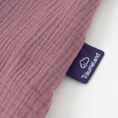 Träumeland Letní spací pytel Liebmich Musselin - Pflaume, 70 cm - obrázek