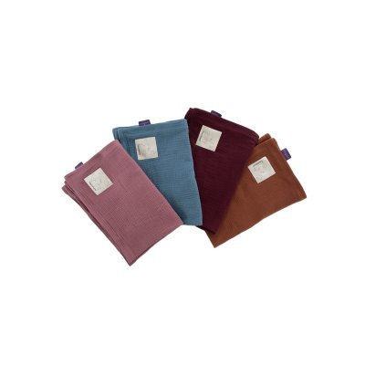 Träumeland Mušelínová deka 100 x 75 cm - Terrakotta - obrázek