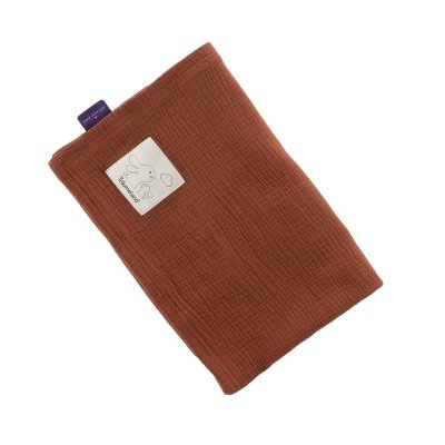 Träumeland Mušelínová deka 100 x 75 cm - Terrakotta