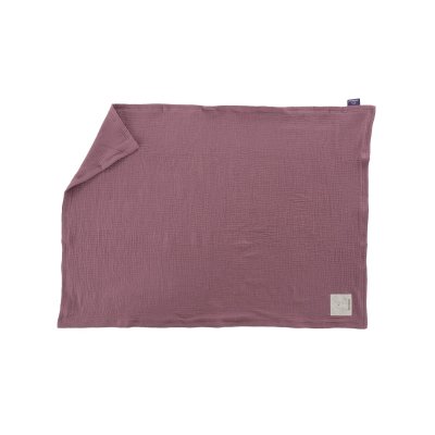 Träumeland Mušelínová deka 100 x 75 cm - Pflaume - obrázek