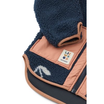 Liewood Noam Dětská bunda - Cherry Blossom/Classic Navy, vel. 92 - obrázek