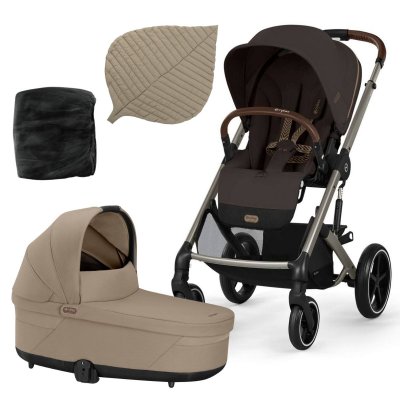 Cybex Balios S Lux Set od narození - Brown/Beige