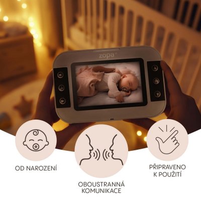 Zopa Digitální videomonitor Static - obrázek