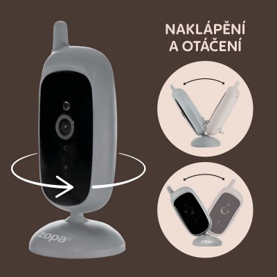 Zopa Digitální videomonitor Static - obrázek