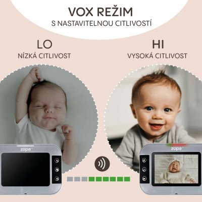 Zopa Digitální videomonitor Static - obrázek