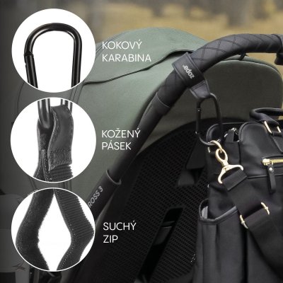 Zopa Multifunkční popruh se skobou Deluxe 2 ks - obrázek