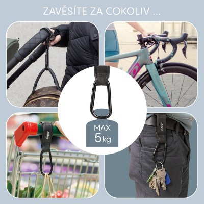 Zopa Multifunkční popruh se skobou Deluxe 2 ks - obrázek