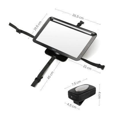 Zopa Zrcátko s LED osvětlením Deluxe - obrázek