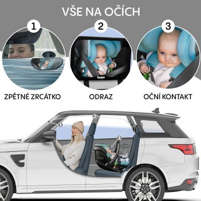 Zopa Malé zpětné zrcátko Deluxe - obrázek