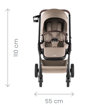 Britax Römer Rio Sportovní kočárek Style - Teak - obrázek