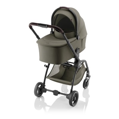 Britax Römer Rio Set Kompletní kočárek + Autosedačka Baby-Safe Pro + Základna 5Z Lux - Urban Olive - obrázek