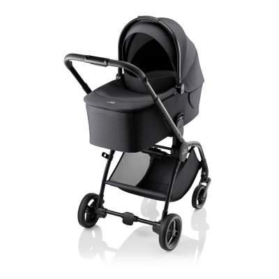Britax Römer Rio Set Kompletní kočárek + Autosedačka Baby-Safe Pro + Základna 5Z Style - Black - obrázek