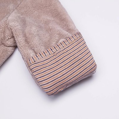 Little Angel Overal mazlík Bambus Outlast® - Latte, vel. 68 - obrázek