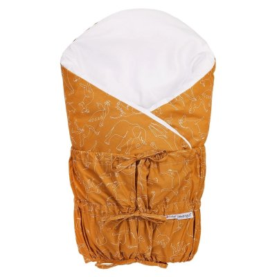 Little Angel Zavinovačka šněrovací pevná záda Outlast® - Camel/Savana