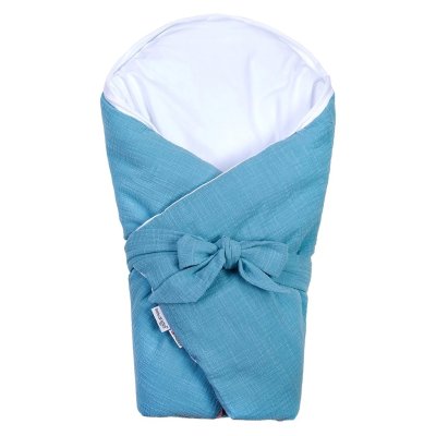 Little Angel Zavinovačka multifunkční Outlast® - Tyrkys/Bílá