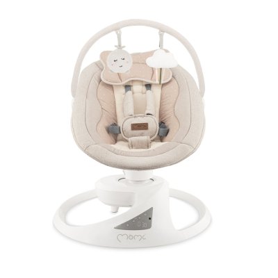 MoMi Pearl Elektrické houpátko - Béžové - obrázek