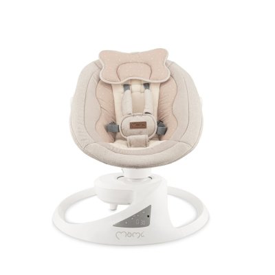 MoMi Pearl Elektrické houpátko - Béžové - obrázek