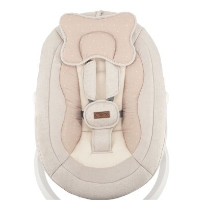 MoMi Pearl Elektrické houpátko - Béžové - obrázek