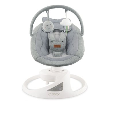 MoMi Pearl Elektrické houpátko - Šedé - obrázek