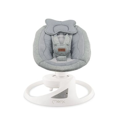 MoMi Pearl Elektrické houpátko - Šedé - obrázek