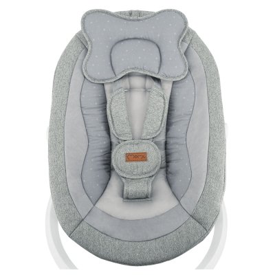 MoMi Pearl Elektrické houpátko - Šedé - obrázek