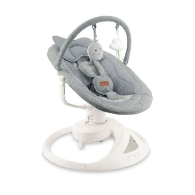 MoMi Pearl Elektrické houpátko - Šedé