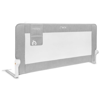 MoMi Lexi Plus XL Zábrana na postel - Šedá