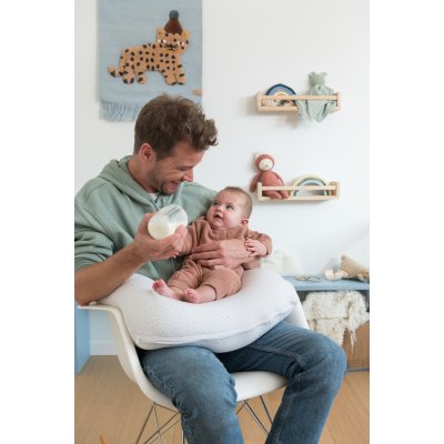 Doomoo Softy Multifunkční podložka polštář - Silver Dots - obrázek