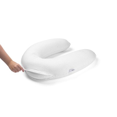 Doomoo Buddy Multifunkční kojící polštář - Silver Dots - obrázek