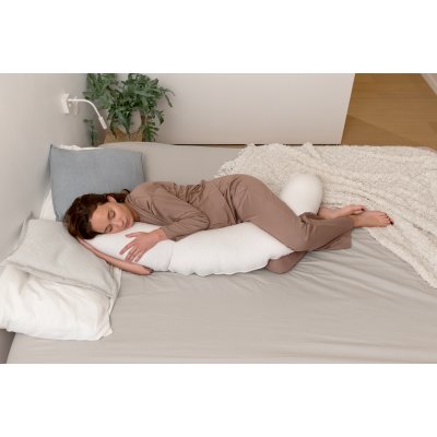 Doomoo Buddy Multifunkční kojící polštář - Silver Dots - obrázek