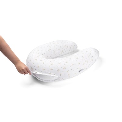 Doomoo Buddy Multifunkční kojící polštář - Flower Yellow - obrázek