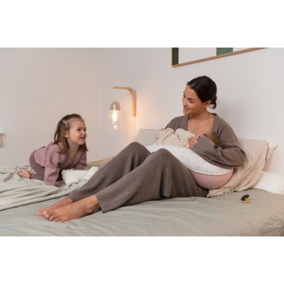 Doomoo Buddy Multifunkční kojící polštář - Flower Pink - obrázek