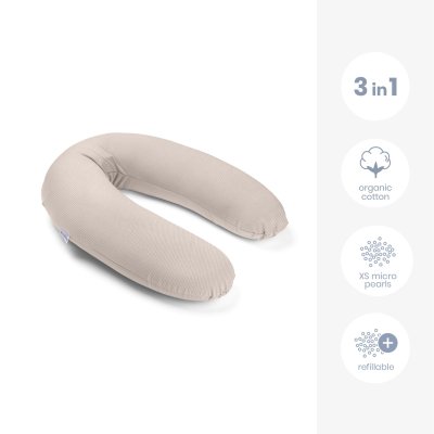 Doomoo Buddy Multifunkční kojící polštář - Corduroy Sand - obrázek