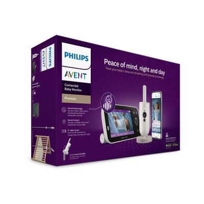 Philips AVENT Dětská chůvička Premium s překladem pláče, sledováním spánku a dýchání - obrázek