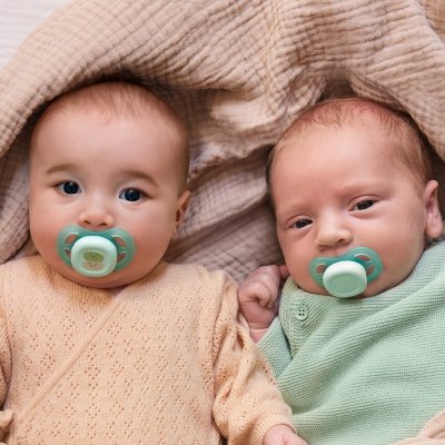 Philips Avent Šidítko Ultrastart Neutral, 0 - 2 m - Chlapec, 2 ks - obrázek