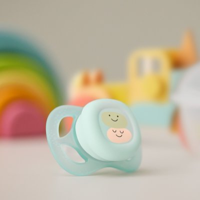 Philips Avent Šidítko Ultrastart Obrázek, 0 - 2 m - Chlapec, 2 ks - obrázek