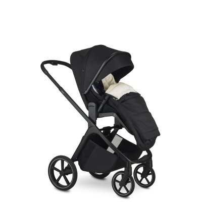 EasyWalker Zoey Fusak ke kočárku - Pure Black - obrázek