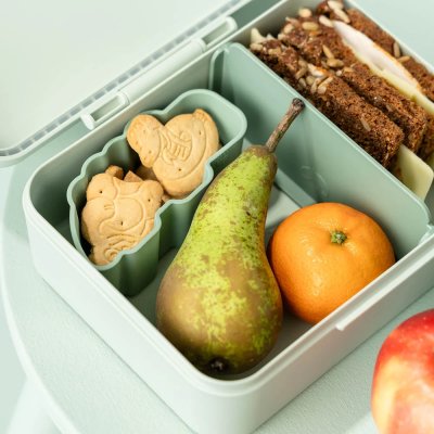 Done by Deer Silikonové mističky 3 ks Happy Clouds - Modré - obrázek