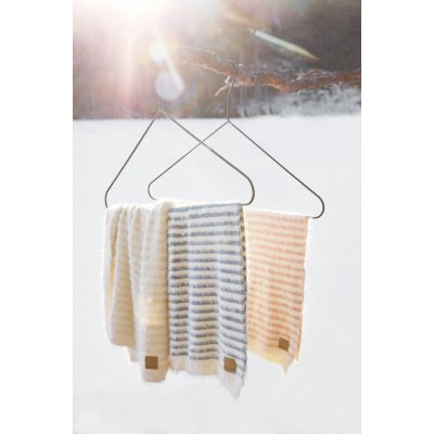 Elodie Details Pletená deka Furry - Faded Rose - obrázek