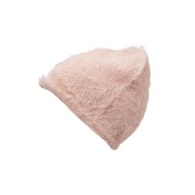 Elodie Details Pletená čepice Furry - Powder Pink, 12 - 24 m - obrázek