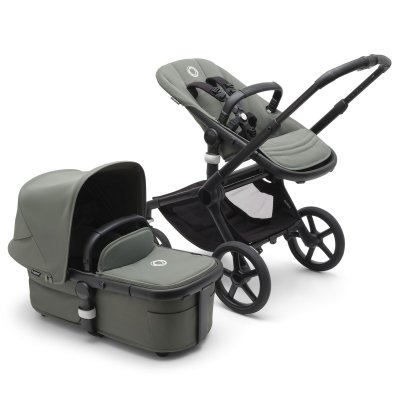 Bugaboo Fox5 Bundle - Black/Forest Green/Pine Green - obrázek