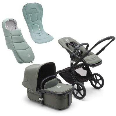 Bugaboo Fox5 Bundle - Black/Forest Green/Pine Green